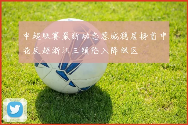 中超联赛最新动态蓉城稳居榜首申花反超浙江三镇陷入降级区